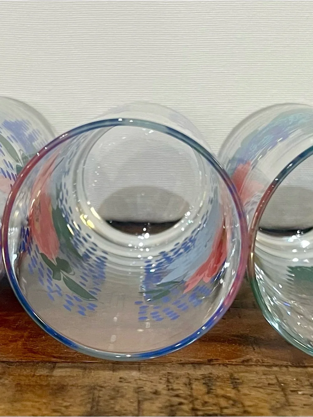 Pioneer Woman Floral Glassware (6)
